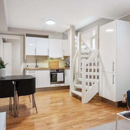 New! Modern City Apt: Central W/ Private Entrence 卑爾根 外观 照片