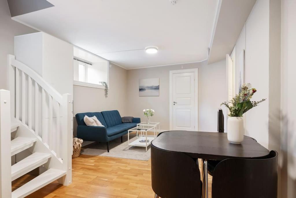 New! Modern City Apt: Central W/ Private Entrence 卑爾根 外观 照片